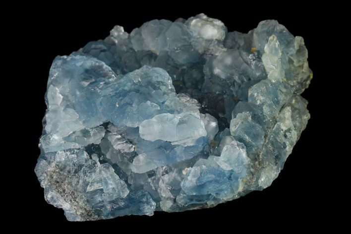 Stepped Blue Fluorite Crystal Cluster - China #138079